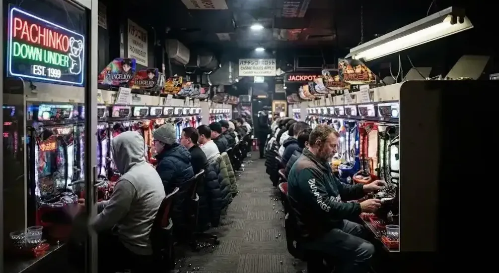 Club floor at night